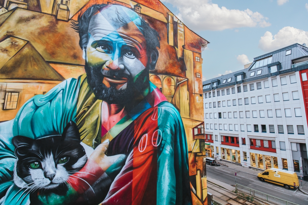 Das Calle Libre Festival macht Wiener Fassaden bunter
