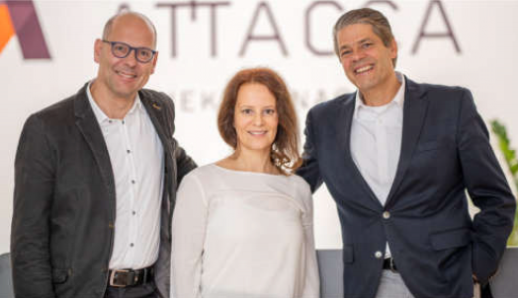 Neue Attaca-Geschäftsführung: Robert Buchner, Evelyn Glaser und Bernhard Holper (v.l.n.r.)