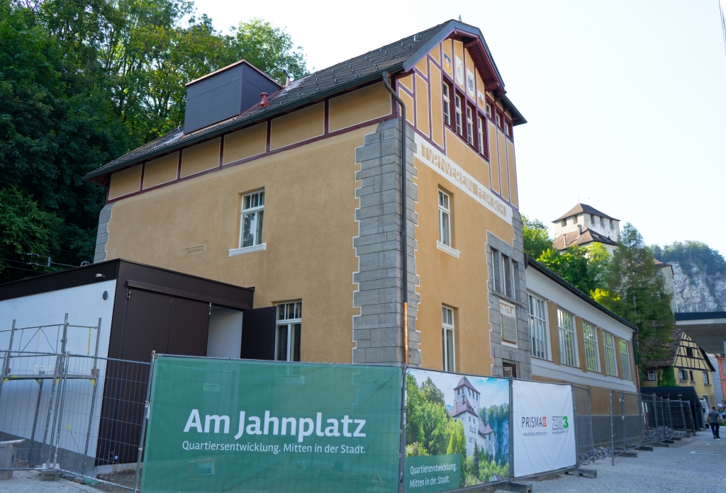 Die Jahnhalle in Feldkirch