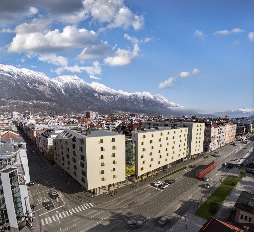 Das Stadtcarré in Innsbruck