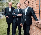 Heinz Neumann, Oliver Oszwald und Florian Rode von HNP architects (v.l.n.r.)