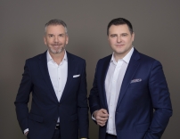 Christian Wagner und Christian Polak, beide Geschäftsführer der 6B47 Group Austria