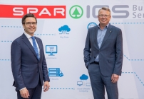 Spar-Vorstand Markus Kaser und Spar ICS-Geschäftsführer Andreas Kranabitl 