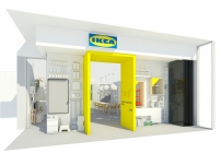 Die Ikea-Planungsstation in Villach