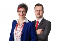 Marion Hrdlicka-Perl und Christoph Schmid 