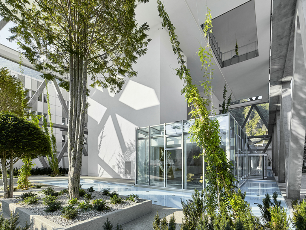 Der erste Austrian Green Planet Building® Award  ging an das markas Headquarter in Bozen. (c) Markas/Becker